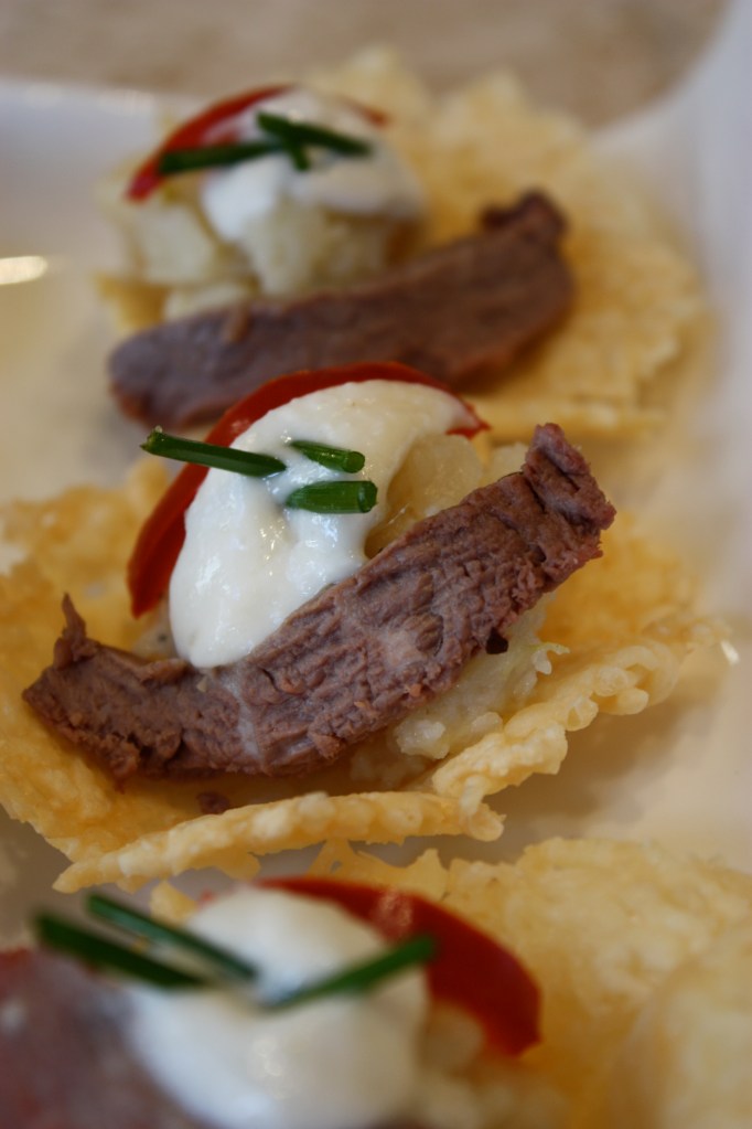 Steak and Potato Parmesean Basket